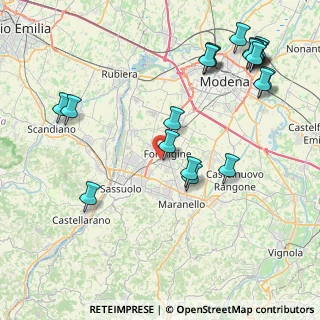 Mappa Via Viterbo, 41043 Formigine MO, Italia (10.27)