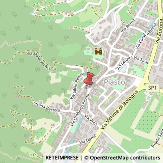 Mappa Via Umberto I, 67/B, 12026 Piasco, Cuneo (Piemonte)