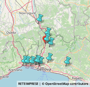Mappa Via Roma, 16012 Busalla GE, Italia (14.10333)