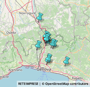 Mappa Via Roma, 16012 Busalla GE, Italia (7.60083)