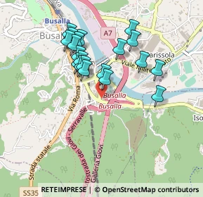 Mappa Via Gino Suardi, 16012 Busalla GE, Italia (0.422)