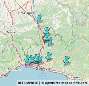 Mappa Via Gino Suardi, 16012 Busalla GE, Italia (13.40273)