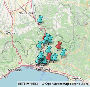 Mappa Via Gino Suardi, 16012 Busalla GE, Italia (12.022)