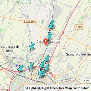 Mappa Via Pio La Torre, 40013 Castel Maggiore BO, Italia (4.54364)