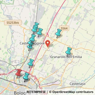 Mappa Via Ferrarese, 40013 Castel Maggiore BO, Italia (4.53583)
