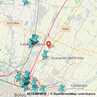 Mappa Via Ferrarese, 40013 Castel Maggiore BO, Italia (6.322)