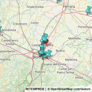 Mappa Via Ferrarese, 40013 Castel Maggiore BO, Italia (14.48333)
