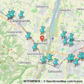 Mappa Via Fratelli Bandiera, 42013 Casalgrande RE, Italia (3.01053)