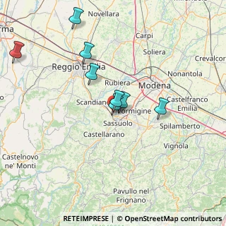 Mappa Via Fratelli Bandiera, 42013 Casalgrande RE, Italia (23.67545)