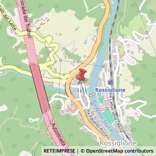 Mappa Piazza XX Settembre, 3, 16010 Rossiglione, Genova (Liguria)