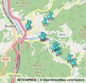 Mappa Via Isorelle, 16010 Busalla GE, Italia (0.84)