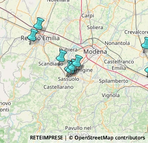Mappa Via Radici in Piano, 41042 Fiorano modenese MO, Italia (24.402)
