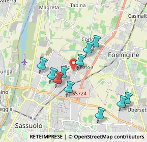 Mappa Via Radici in Piano, 41042 Fiorano modenese MO, Italia (1.76)
