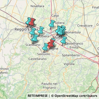 Mappa Via Villa Emma, 41043 Formigine MO, Italia (12.28)