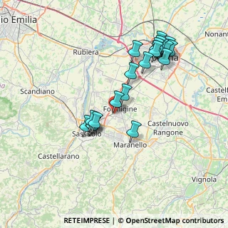 Mappa Via Marzabotto, 41043 Formigine MO, Italia (7.42)