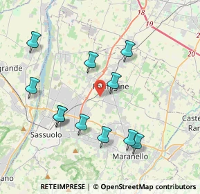 Mappa Via Villa Emma, 41043 Formigine MO, Italia (4.02)