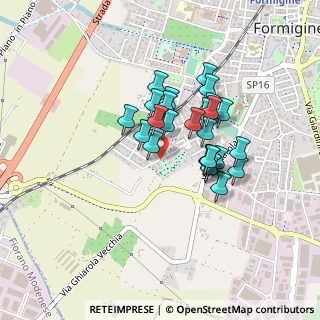 Mappa Via Villa Emma, 41043 Formigine MO, Italia (0.335)