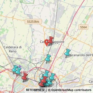 Mappa Via Frabaccia, 40013 Castel Maggiore BO, Italia (6.8995)