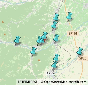 Mappa Via Costigliole Saluzzo, 12026 Piasco CN, Italia (3.55231)