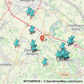 Mappa Via Enrico Fermi, 41057 Spilamberto MO, Italia (4.8145)