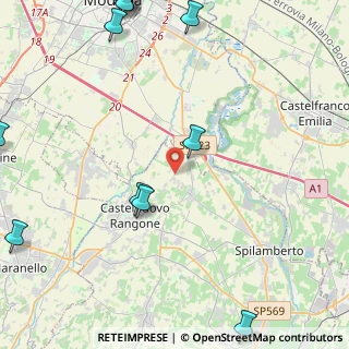 Mappa Via Enrico Fermi, 41057 Spilamberto MO, Italia (7.10929)