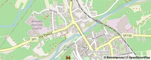 Mappa Costigliole Saluzzo