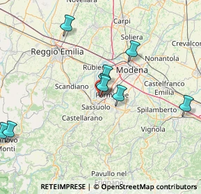 Mappa Via Valle D'Aosta, 41049 Sassuolo MO, Italia (22.64417)