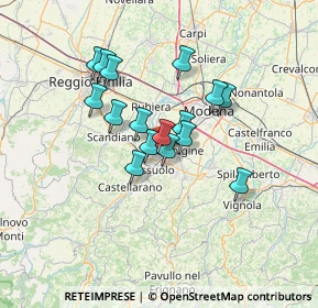 Mappa Via Valle D'Aosta, 41049 Sassuolo MO, Italia (10.48563)