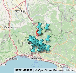 Mappa Località Birra, 16010 Savignone GE, Italia (9.884)