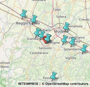 Mappa Unnamed Road, 41049 Sassuolo MO, Italia (13.93273)