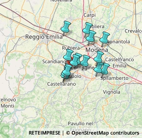 Mappa Unnamed Road, 41049 Sassuolo MO, Italia (8.91929)