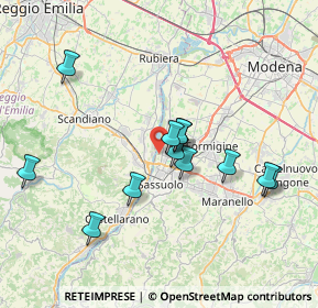 Mappa Unnamed Road, 41049 Sassuolo MO, Italia (6.82667)