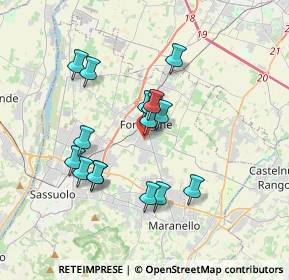 Mappa Via Giuseppe di Vittorio, 41043 Formigine MO, Italia (3.14)