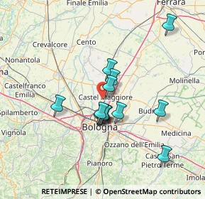 Mappa 40013 Castel Maggiore BO, Italia (11.40231)