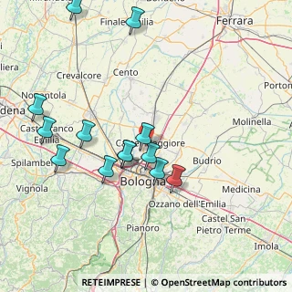 Mappa 40013 Castel Maggiore BO, Italia (16.37615)
