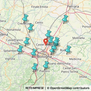 Mappa 40013 Castel Maggiore BO, Italia (13.984)