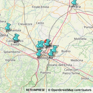 Mappa 40013 Castel Maggiore BO, Italia (14.51545)