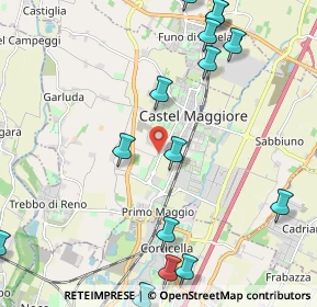 Mappa 40013 Castel Maggiore BO, Italia (2.80467)
