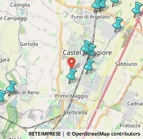 Mappa 40013 Castel Maggiore BO, Italia (2.77091)