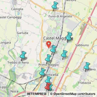 Mappa 40013 Castel Maggiore BO, Italia (2.61077)