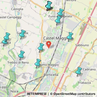 Mappa 40013 Castel Maggiore BO, Italia (2.88786)