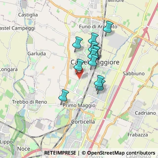 Mappa 40013 Castel Maggiore BO, Italia (1.34583)