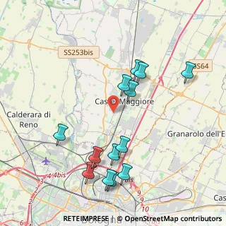 Mappa 40013 Castel Maggiore BO, Italia (4.27462)