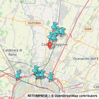 Mappa 40013 Castel Maggiore BO, Italia (4.31636)