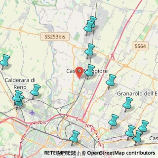 Mappa 40013 Castel Maggiore BO, Italia (6.29)