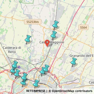 Mappa 40013 Castel Maggiore BO, Italia (6.21)