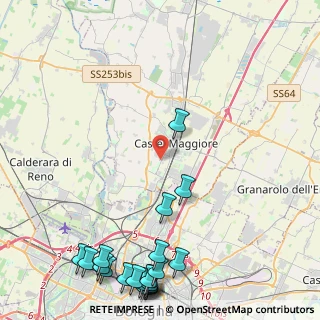Mappa 40013 Castel Maggiore BO, Italia (6.684)