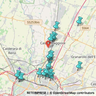 Mappa 40013 Castel Maggiore BO, Italia (4.72316)