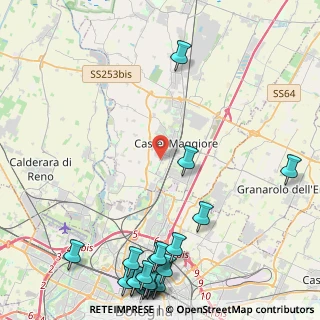 Mappa 40013 Castel Maggiore BO, Italia (6.6905)