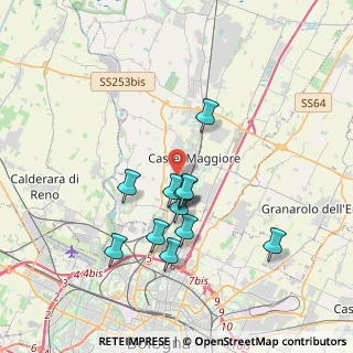 Mappa 40013 Castel Maggiore BO, Italia (3.21667)